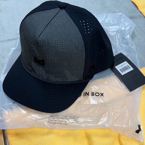 Melin Odyssey Classic Men's Black and Gray Reflective Cap